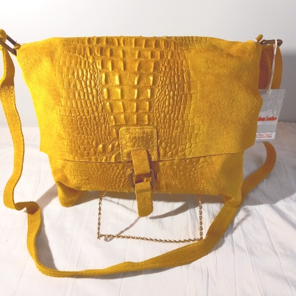 Genuine Italian Leather Bag - Picture 1 of 5